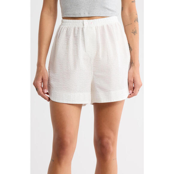 Free People Other - NWT! Intimately FP Cloud Nine Boxer Short in Ivory Combo Size Small